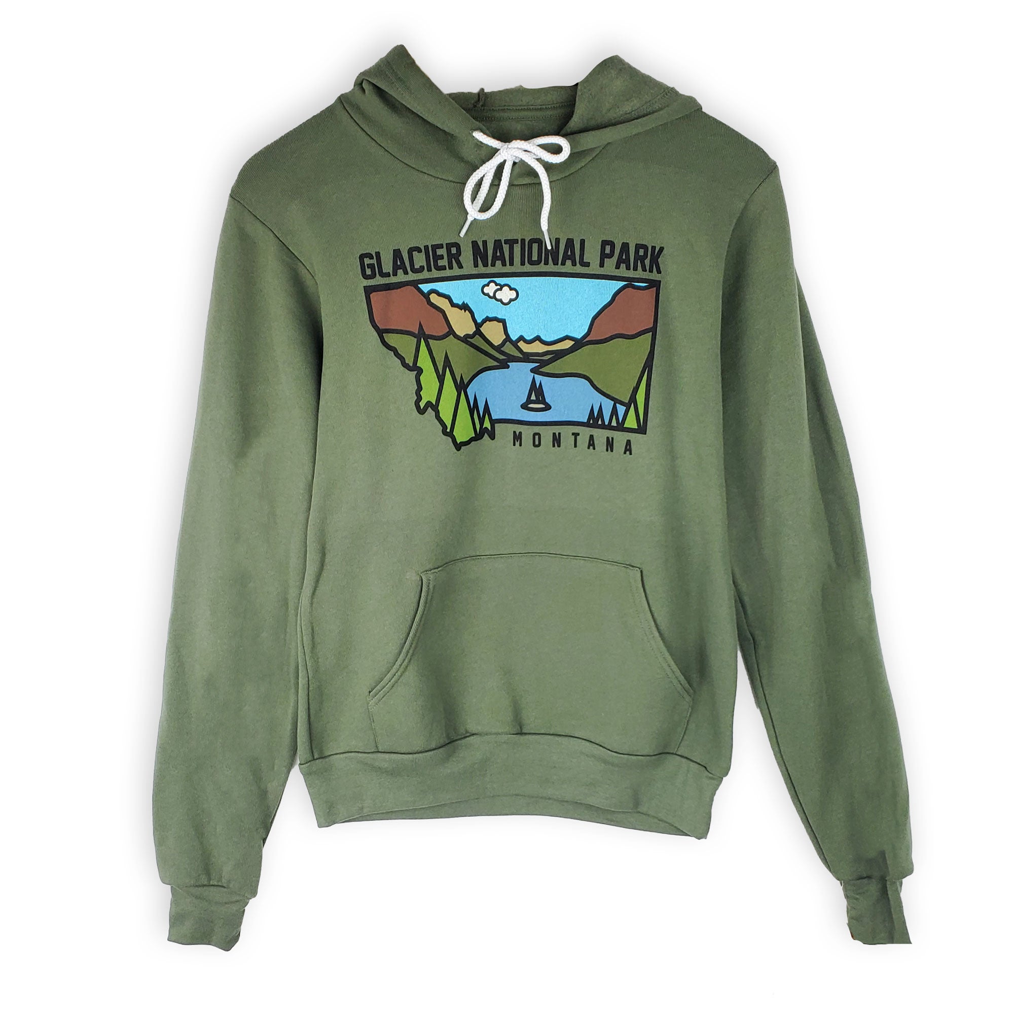 Glacier National Park Hoodie 5518 Designs Store